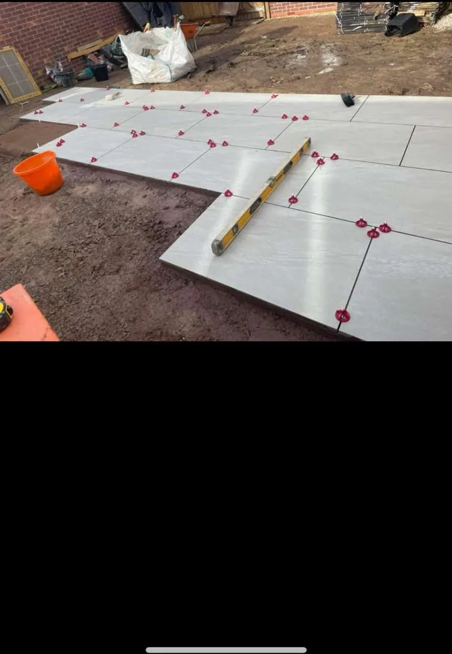 Large-Format Porcelain Install